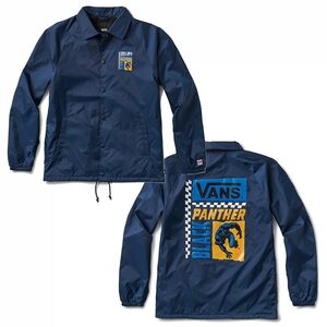 Vans Navy Panther Graphic Jacket